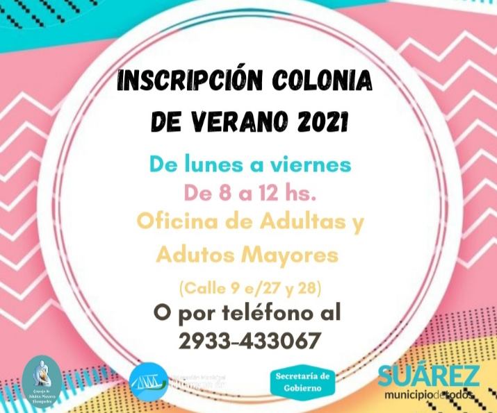 Colonia de verano para adultos mayores Colonia de verano para adultos mayores